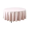 108’’ BLUSH ROUND TABLE COVER