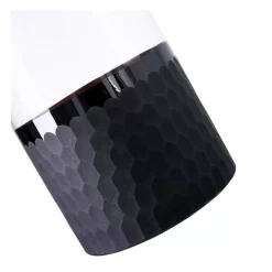 10"H X 4.5” CLEAR AND SMOKED CYLINDER -Home Decor Store 10h x 45 clear and smoked cylinder 2