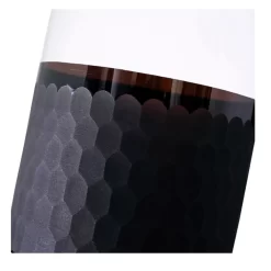 10"H X 4.5” CLEAR AND SMOKED CYLINDER -Home Decor Store 10h x 45 clear and smoked cylinder 3