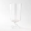 11”H X 5” GLASS COMPOTE/PEDESTAL