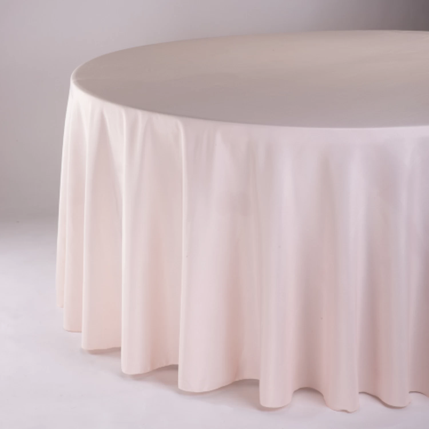120" ROUND BLUSH TABLECLOTH 1 120" ROUND BLUSH TABLECLOTH