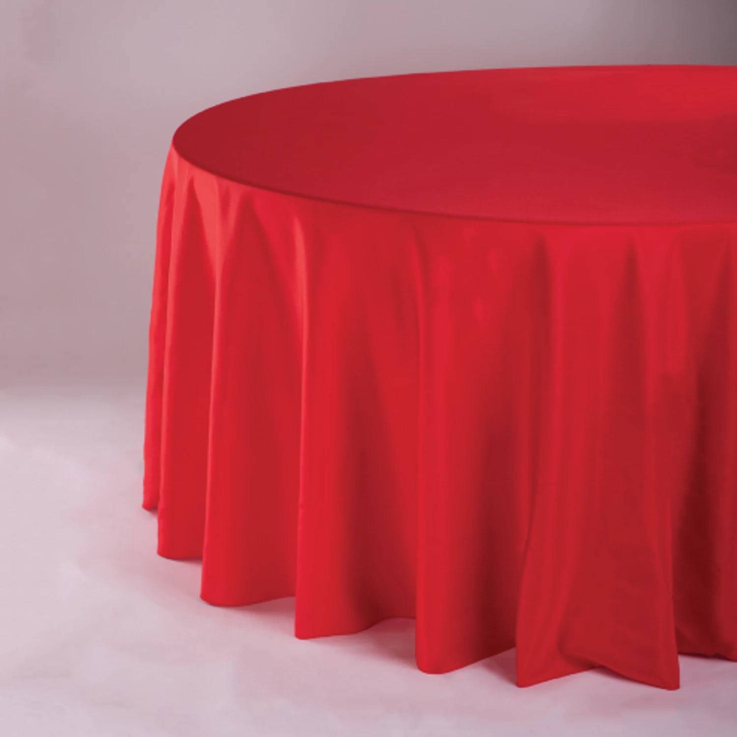 120" ROUND TABLECLOTH, RED 1 120" ROUND TABLECLOTH, RED