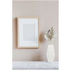 12.55”H X 5.75"WHITE CERAMIC GEO VASE -Home Decor Store 1255h x 575white ceramic geo vase 2