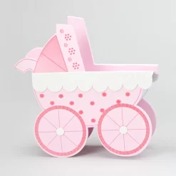 13" X 5" X 12" Eva Stroller Large, Pink