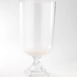 13”H X 5.5” GLASS COMPOTE/PEDESTAL