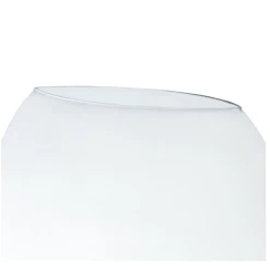 13”H X 6.4”W X 15.5”L LARGE GLASS MOON VASE -Home Decor Store 13h x 64w x 155l large glass moon vase 2