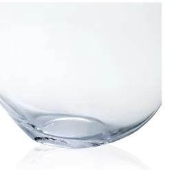 13”H X 6.4”W X 15.5”L LARGE GLASS MOON VASE -Home Decor Store 13h x 64w x 155l large glass moon vase 3