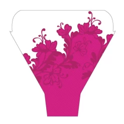 14" EMMA SLEEVE HOT PINK Pack 100