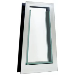 14”H X 6" X 2” MIRROR TAPERED