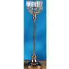 25" CRYSTAL BOWL CANDLE HOLDER STAND