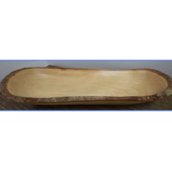 3" X 17”LONG X 6”W WOOD TRAY