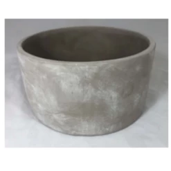 4.5” X 15”d LOW CERAMIC CYLINDER STAIN WASH