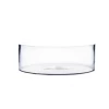 4"H X 12"D CLEAR GLASS LOW CYLINDER/DISH