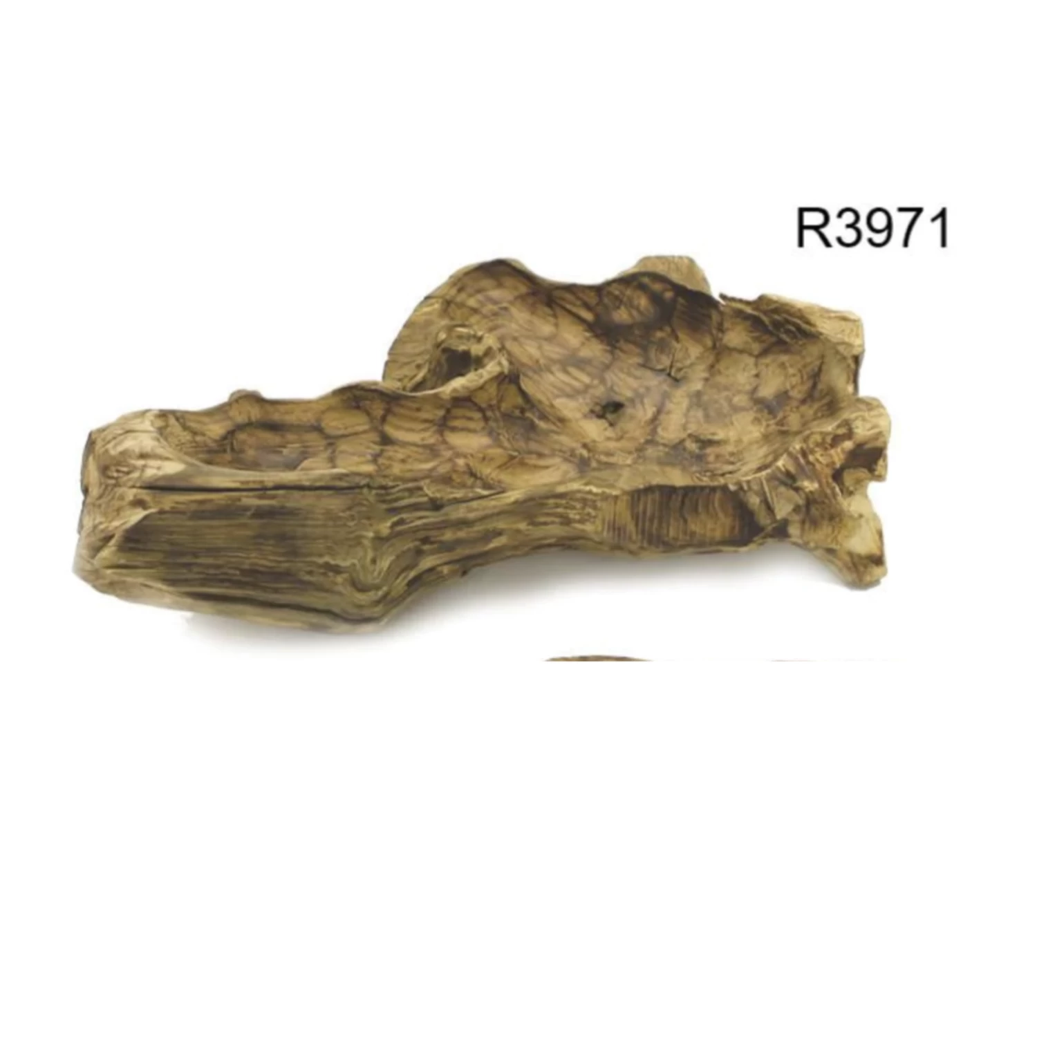 5.5"H X 16" X 9.5" Natural Wood Log 1 5.5"H X 16" X 9.5" Natural Wood Log