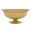5"h X 10.5 GLASS FOOTED CHAMPAGNE GOLD COMPOTE