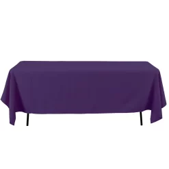 60 X 126’’ RECTANGULAR TABLE COVERC, PURPLE