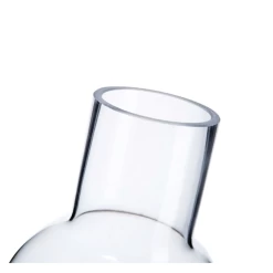 6.5” X 4” BOHO STYLE BURLAP WICKER BUD VASE -Home Decor Store 65 x 4 boho style burlap wicker bud vase 2