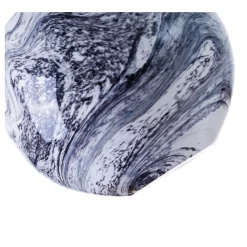6.5"h X 8" MARBLE LIKE FISHBOWL BUBBLE BOWL -Home Decor Store 65h x 8 marble like fishbowl bubble bowl 2