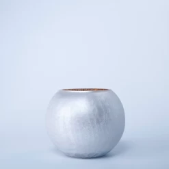 6.5”H X 8”D WHITE WRAP FISH/BUBBLE BOWL