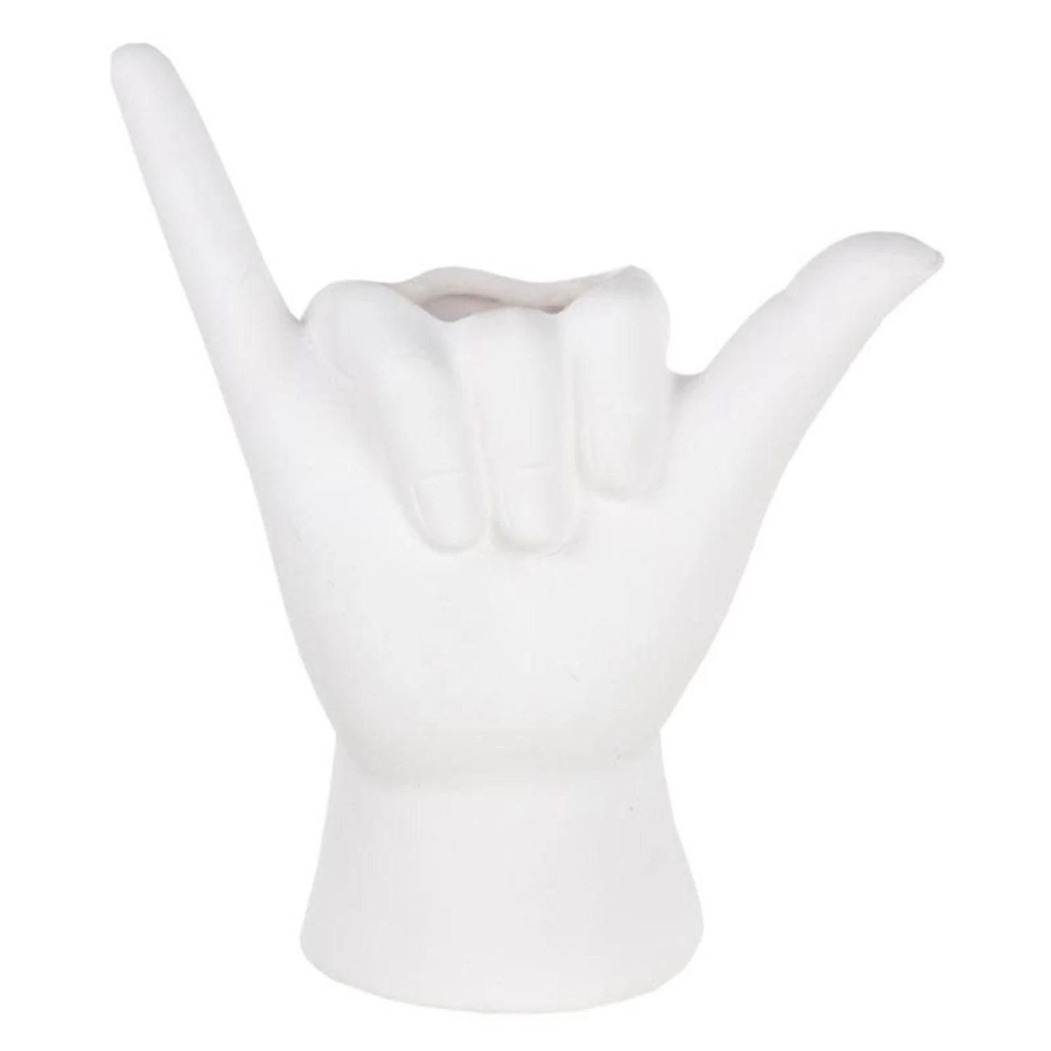 7.25” X 7.75” HANG LOOSE PLANTER - MATTE WHITE 1 7.25” X 7.75” HANG LOOSE PLANTER - MATTE WHITE