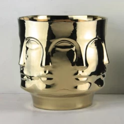 8” X 8” GOLDEN FACE GLARE COLLECTION Frozen Expression