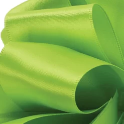 #9, 50 YARD DOUBLE FACE CHARTREAUS RIBBON