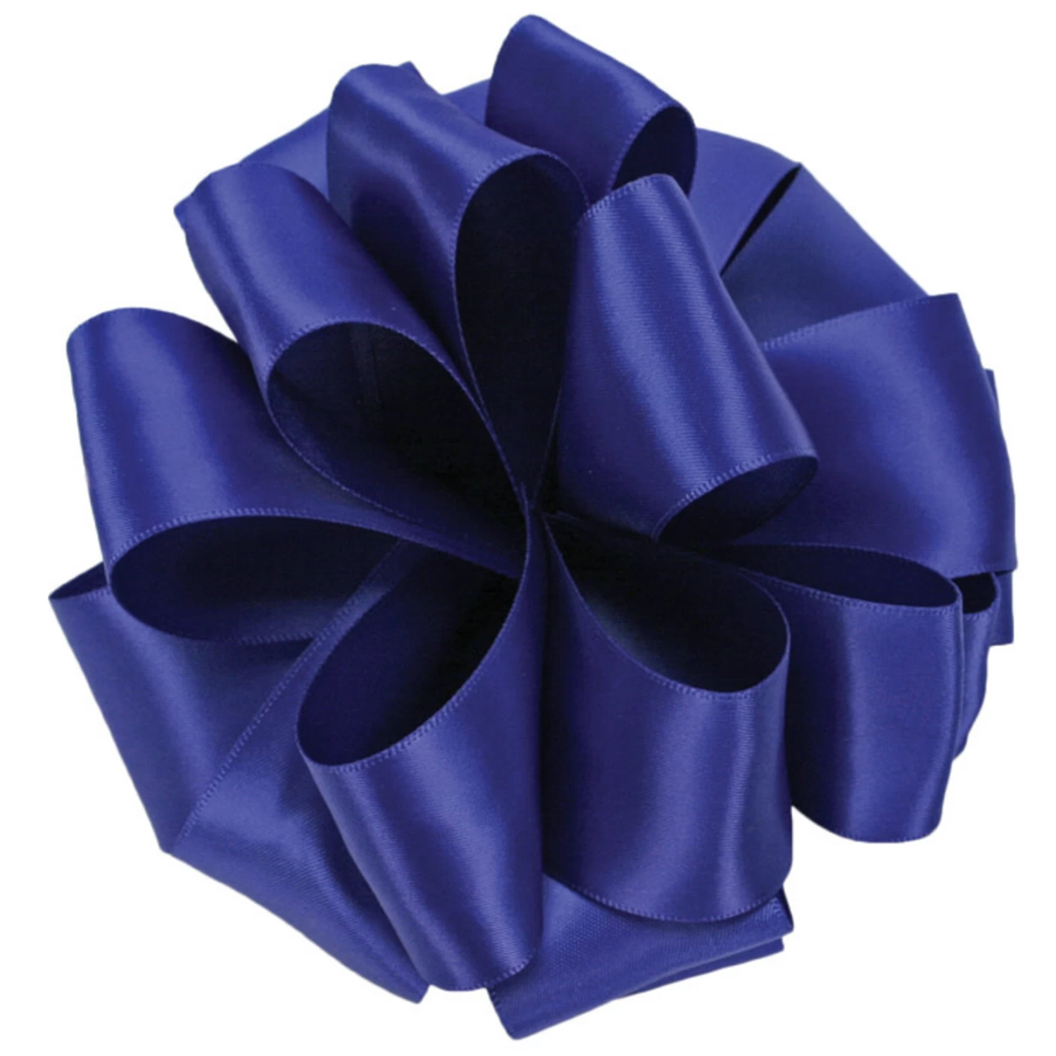 #9, 50 YD ROYAL BLUE DOUBLE FACE RIBBON 1 #9, 50 YD ROYAL BLUE DOUBLE FACE RIBBON