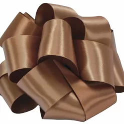 #9, 50 YDS DOUBLE FACE RIBBON, “STONE”