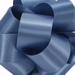 #9, 50 YDS DOUBLE FACE RIBBON, “TRUE BLUE”