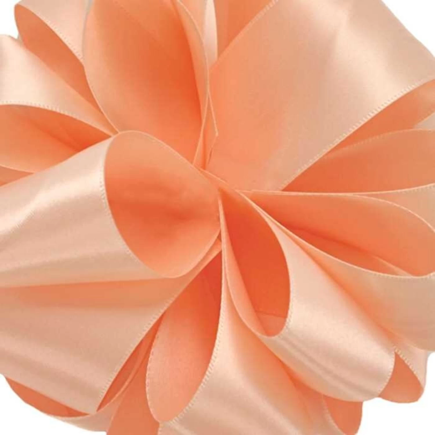 #9, 50 YDS DOUBLE FACE SATIN “PETAL PEACH” 1 #9, 50 YDS DOUBLE FACE SATIN “PETAL PEACH”