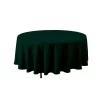 90'' ROUND POLYESTER TABLECOVER FOREST GREEN