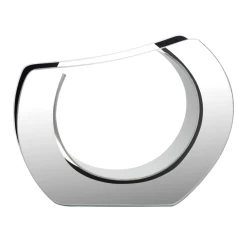 9.3”h X 12” X 1.8” PLATED GLASS WITH MIRROR BORDERS