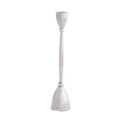 Best Seller 13 10.25βH X 2.25β ANTIQUE SILVER CANDLE STICK