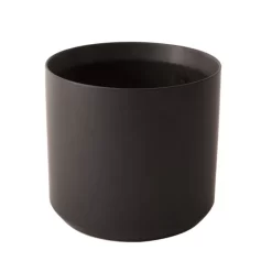 10”H X 10.75” BLACK KENDALL POT COLLECTION (AD)