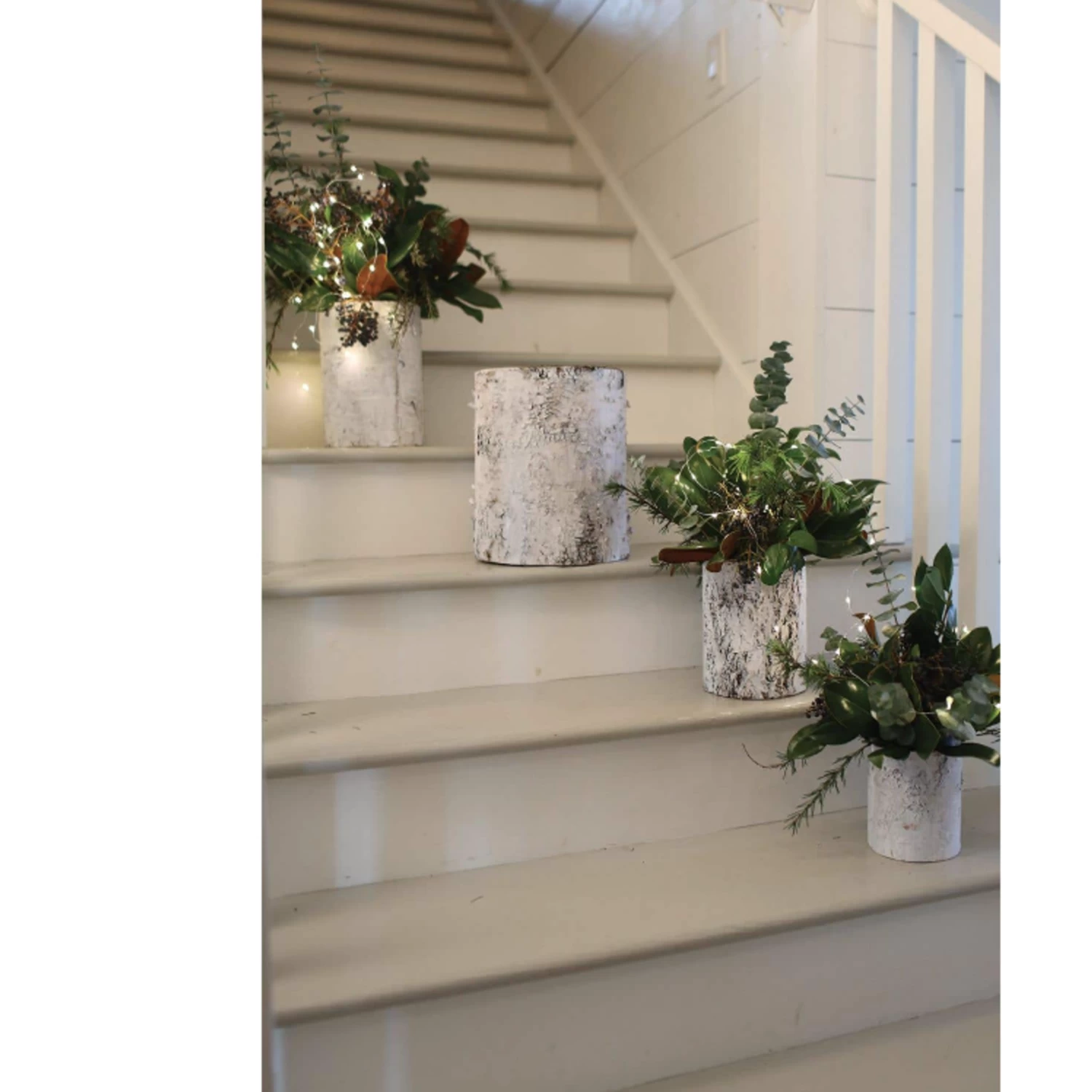 10”h X 7” WHITE BIRCH CYLINDER 2 10”h X 7” WHITE BIRCH CYLINDER - Image 2