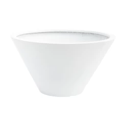 11.5”H X 20” WHITE LINDI POT (AD)
