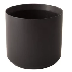 11.75H X 12" BLACK KENDALL POT (AD)