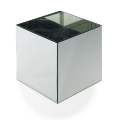 13.75” X 13.4” MIRROR COLUMN/VASE