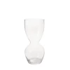 19.75”H X 9” GLASS CAMPANA VASE