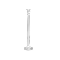 23.5”H X 5.75”GLASS INTERLUDE CANDLESTICK