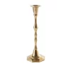 3.25'' X 9.25’’H GOLD ANTIQUE CANDLESTICK
