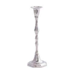 3.25'' X 9.25’’H SILVER ANTIQUE CANDLESTICK