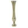 37"h X 8" GOLD MERCI VASE