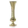 38”H X 12.25” GOLD METAL MAJESTY VASE (AD)