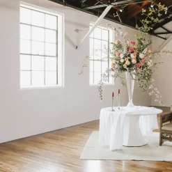 39.25”H X 9.5” GLASS SEMPLICE VASE REVERSIBLE -Home Decor Store accent decor 3925h x 95 glass semplice vase revers 3