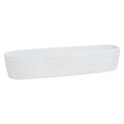 4.75”H X 24” X 4.75” Gateway Planter LOW RECTANGLE CERAMIC (AD)