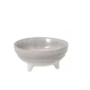 4”H X 8.75” LIGHT PURPLE CERAMIC AMETHYST BOWL