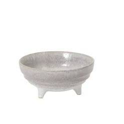 4”H X 8.75” LIGHT PURPLE CERAMIC AMETHYST BOWL