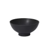 5.75”H X 12” BLACK CERAMIC COMPOTE FORTIS BOWL