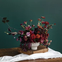 6.25”H X 9.25” WHITE CERAMIC ELIJAH COMPOTE -Home Decor Store accent decor 625h x 925 white ceramic elijah compo 2